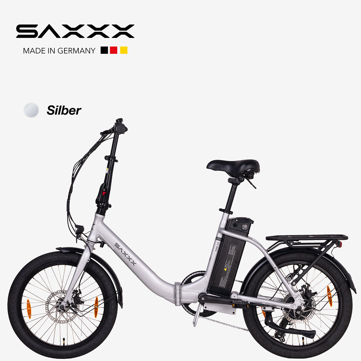 e-bikes klapprad faltrad SAXXX Foldi 2.0 E-Bike & E-Faltrad Color:Glossy Gray Küche organisieren: 18 geniale Milchfrei