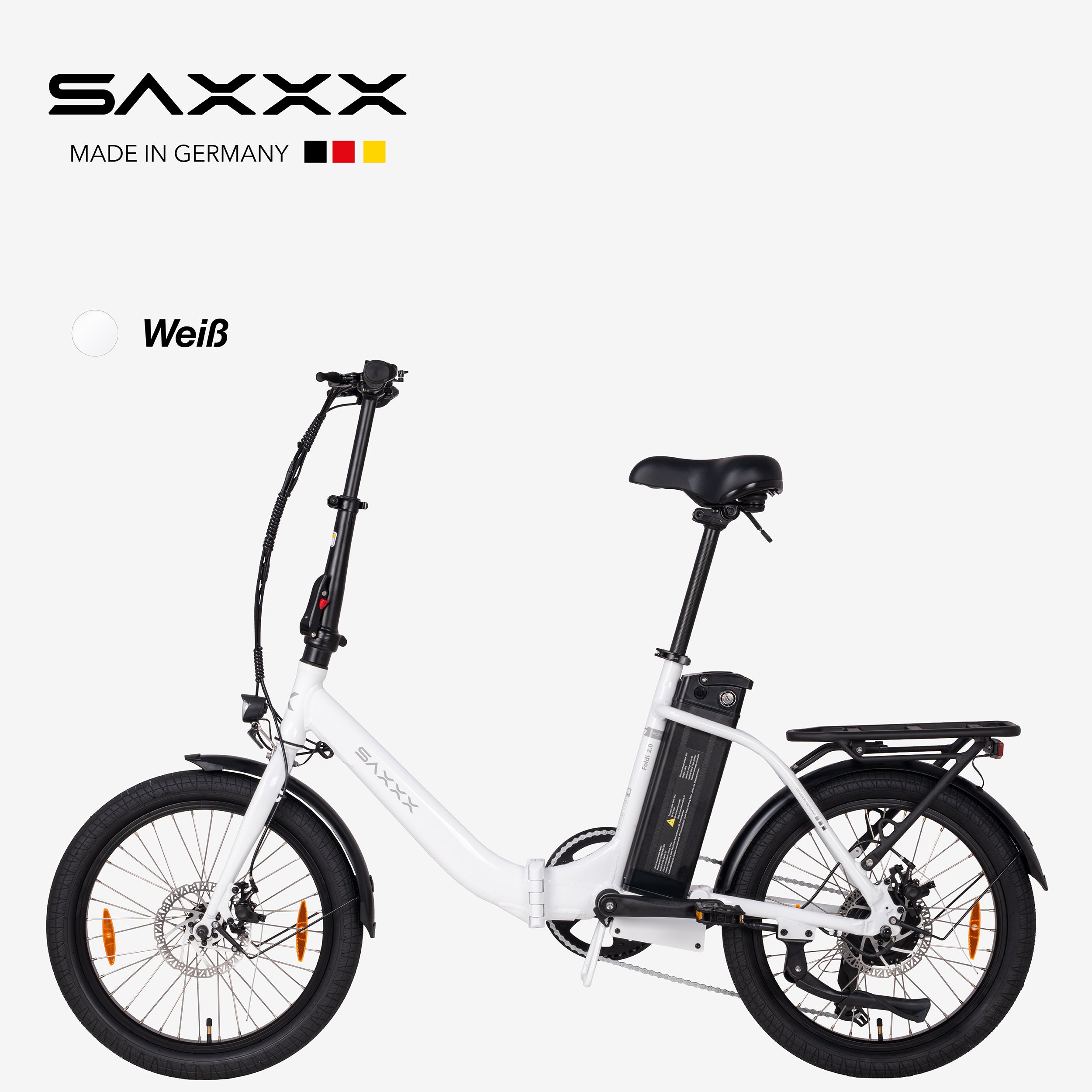 SAXXX Foldi 2.0 Klapprad E-Bike & E-Faltrad