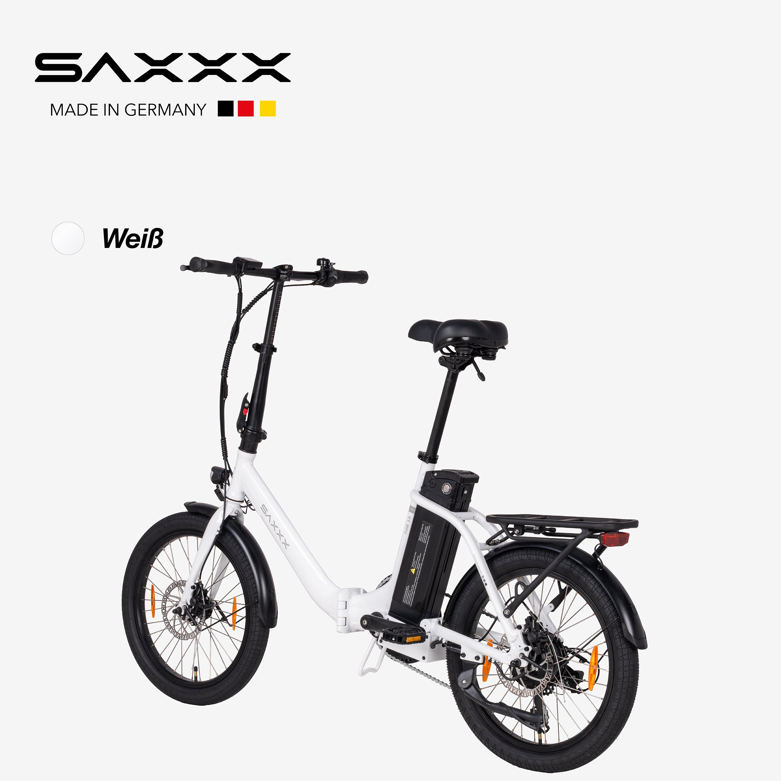 e mountainbike klapprad SAXXX Foldi 2.0 Klapprad E-Bike & E-Faltrad