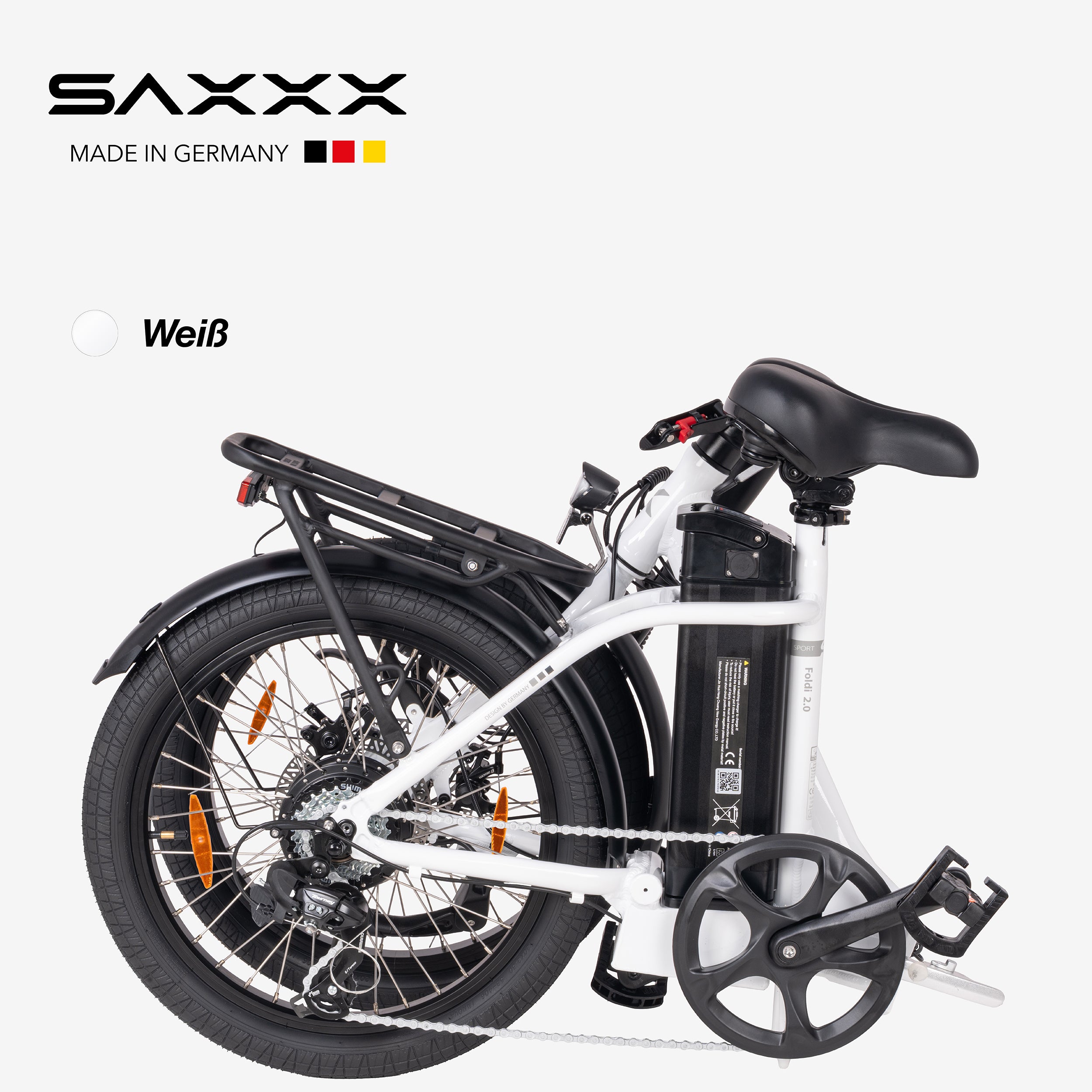 SAXXX Klapprad E-Bike Foldi 2.0