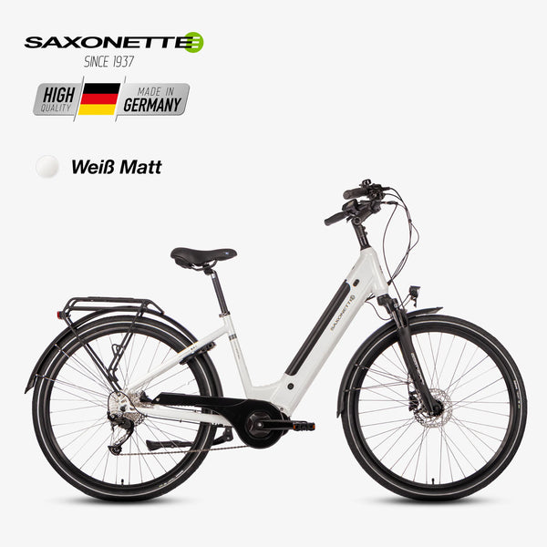 SAXONETTE E-Bike Deluxe Sport Wave, Mittelmotor