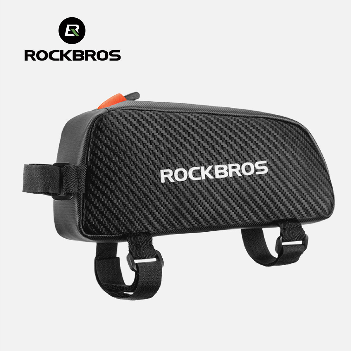 ROCKBROS 1L Wasserdichte Fahrradrahmentasche Reflektor Klettverschluss