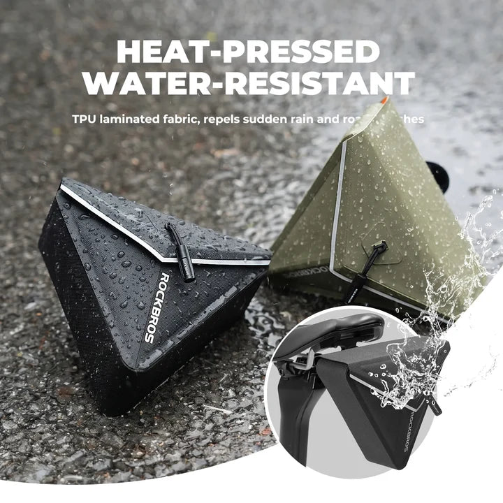 ROCKBROS Fahrradsatteltasche 0,6 L – Magnetisch, Wasserdicht & Kompakt