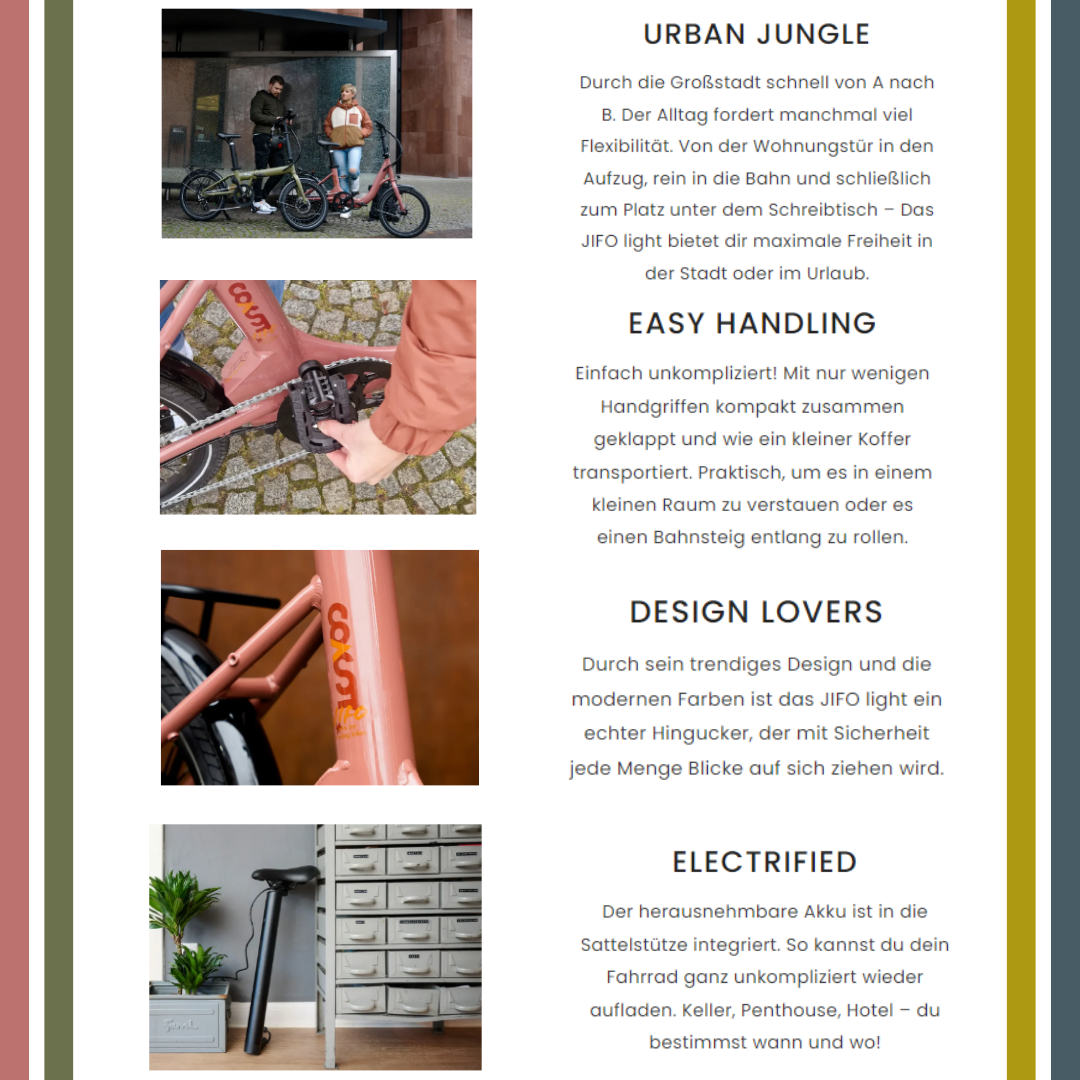 E-Klapprad | VYBE LIGHT 7-Gang