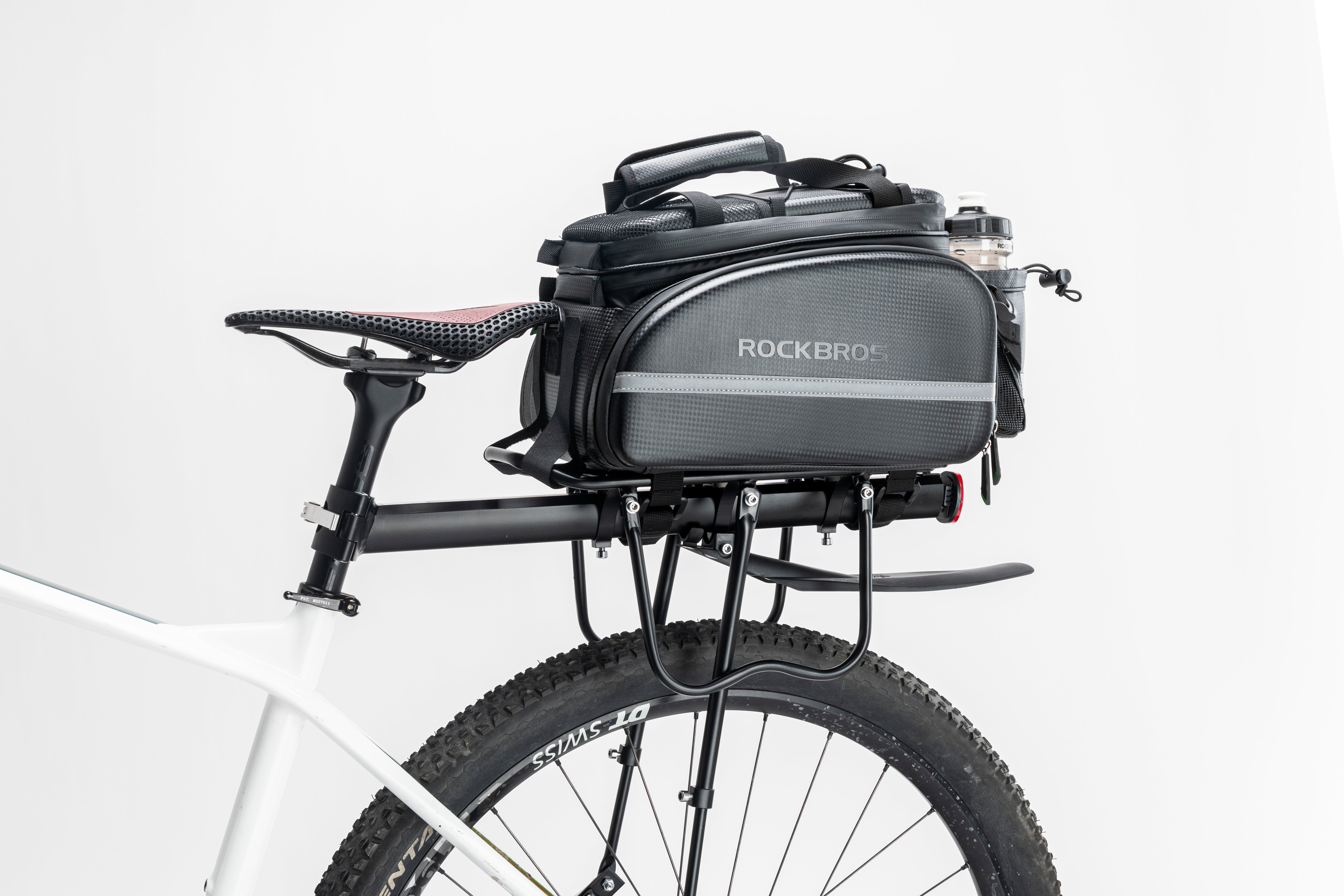 ROCKBROS Fahrrad Gepäckträger mit Reflektor und Schutzblech  Aluminiumlegierung