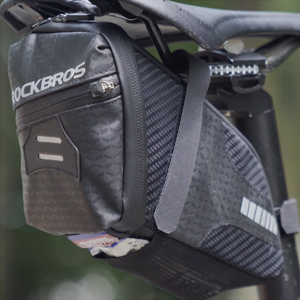 rockbros fahrradtasche test ROCKBROS Fahrrad Satteltasche | Kompakter Stauraum