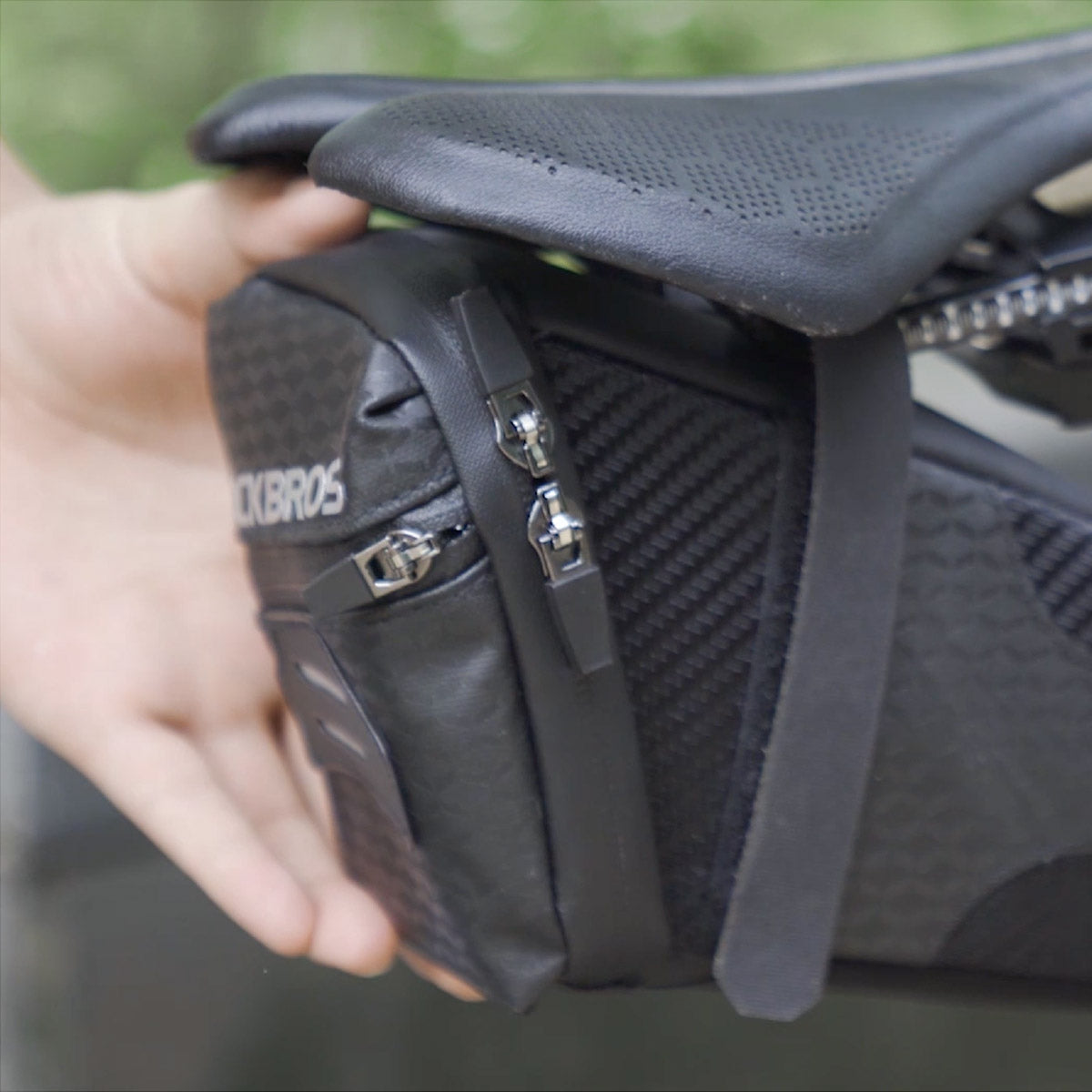 rockbros fahrradtasche test ROCKBROS Fahrrad Satteltasche | Kompakter Stauraum