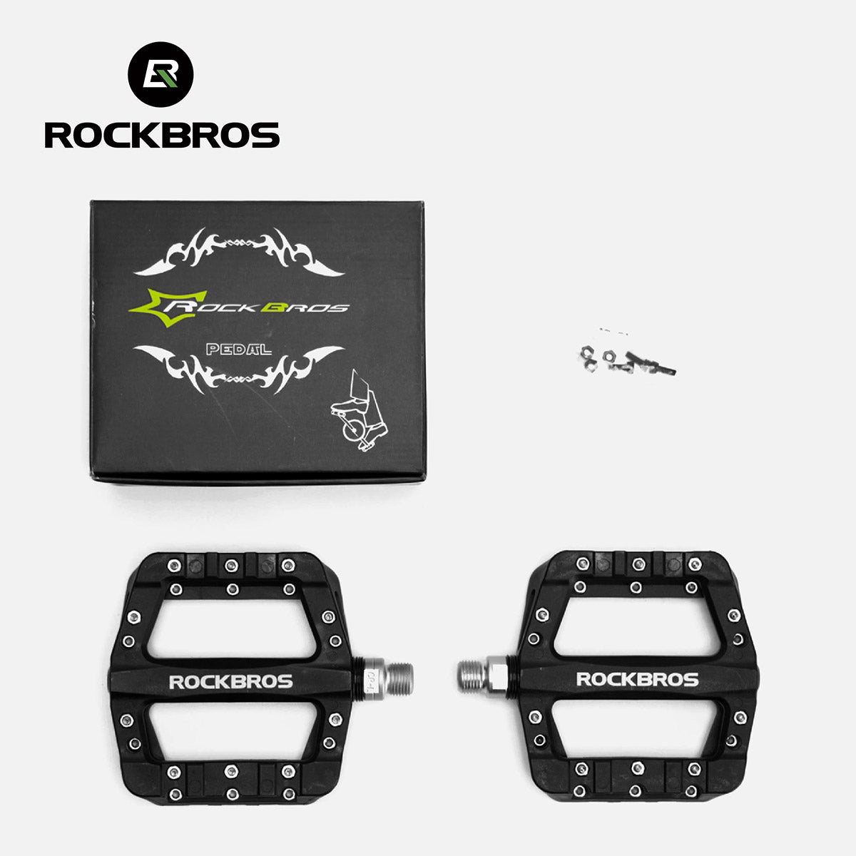 ROCKBROS Fahrradpedale | Grip & Langlebigkeit