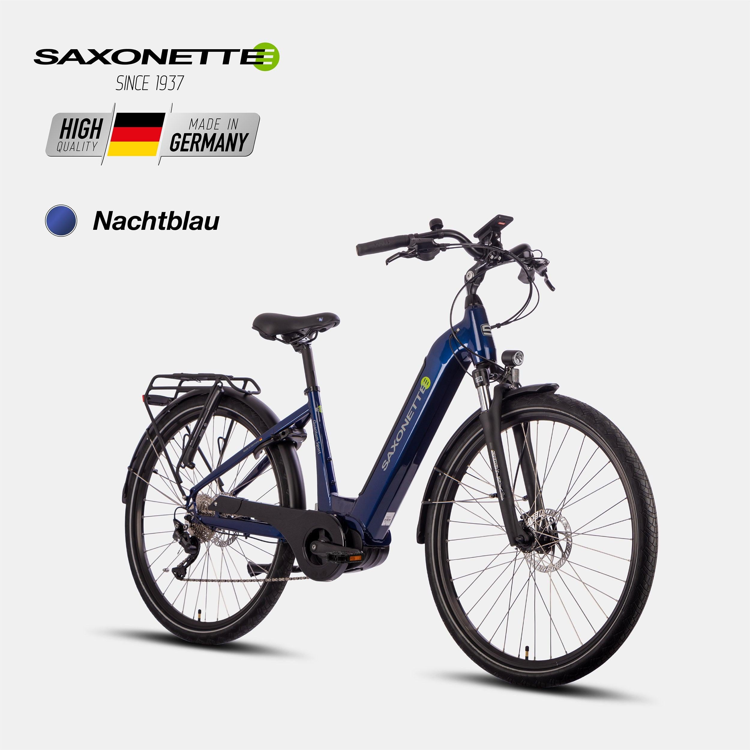 trekkingrad mittelmotor SAXONETTE Quantum Sport Wave E-Bike