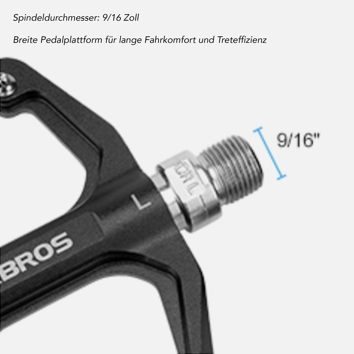 ROCKBROS Pedale aus Aluminium