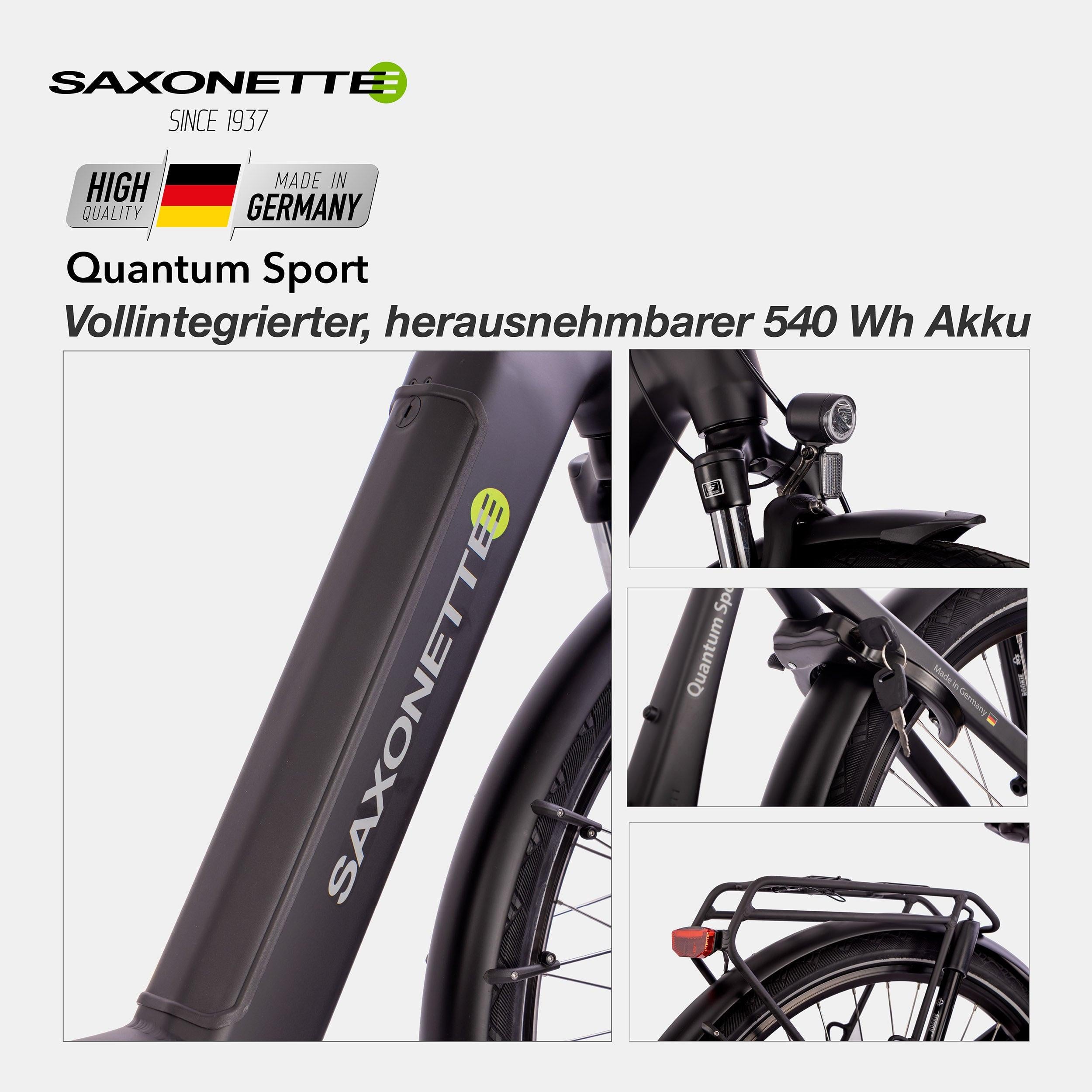 sport fahrrad gebraucht SAXONETTE Quantum Sport Wave Gebraucht E-Bike