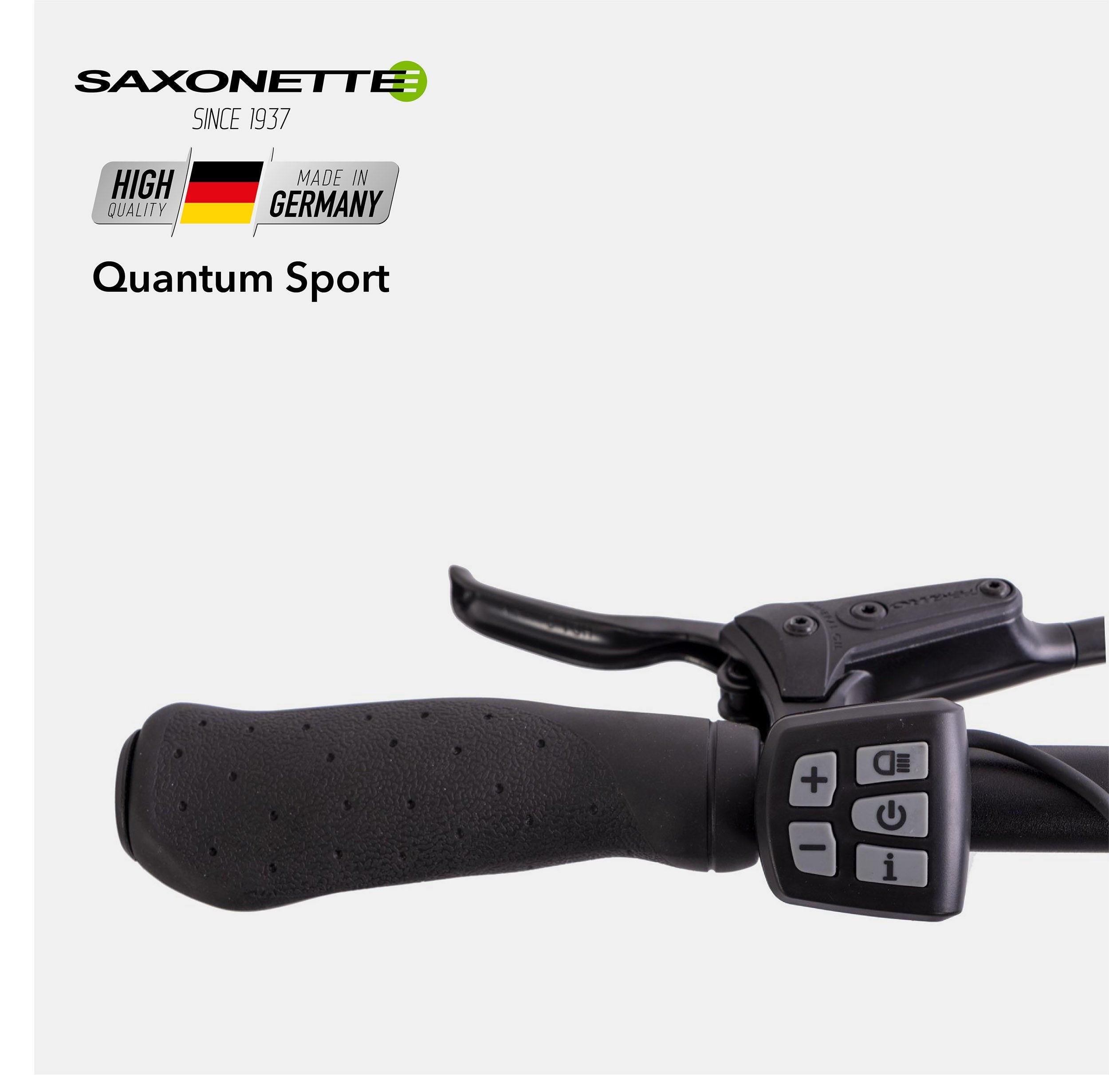 saxonette e-bike display SAXONETTE Quantum Sport Diamant E-Bike