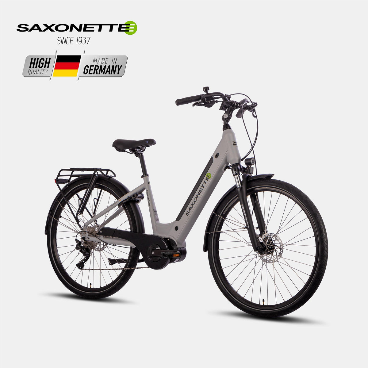 SAXONETTE Premium Sport Wave E-bike – Seit 1937, Hochwertig, Made in Germany