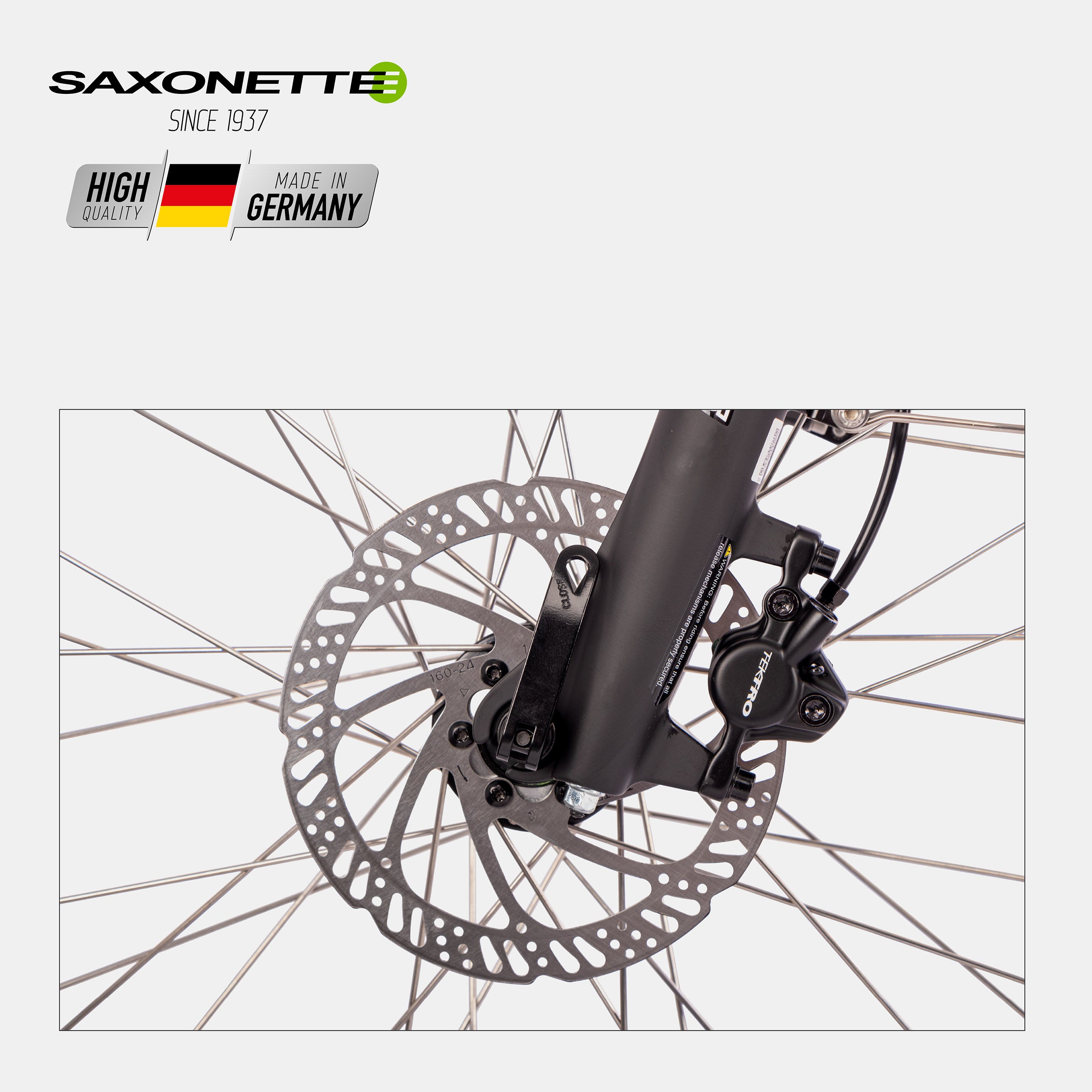 SAXONETTE E-Bike Premium Sport Wave, Mittelmotor, Trekking, 10 Gang