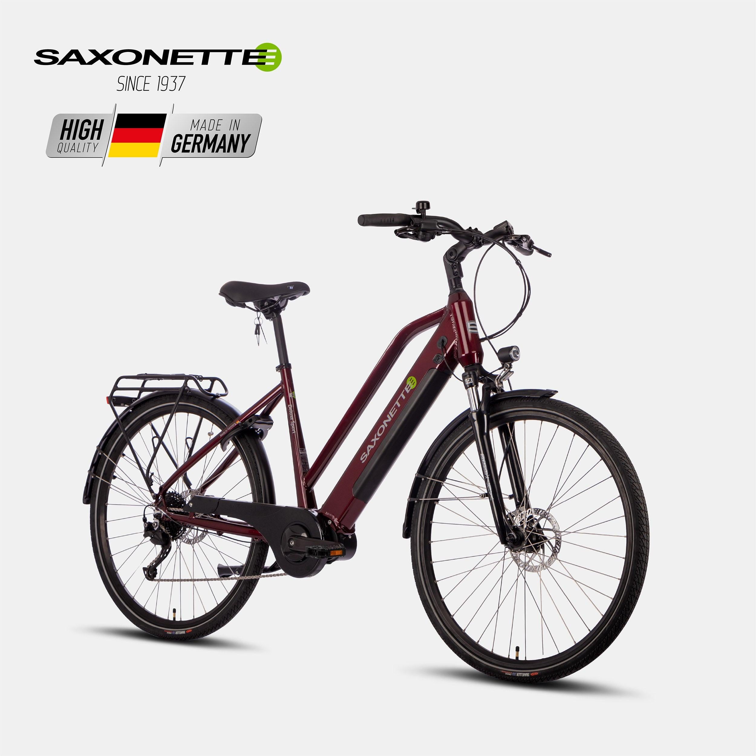 e bike trekking trapez SAXONETTE Deluxe Sport Trapez E-Bike