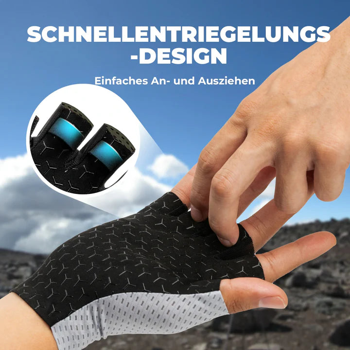 ROCKBROS Sommer Fahrradhandschuhe – Rutschfest & Atmungsaktiv