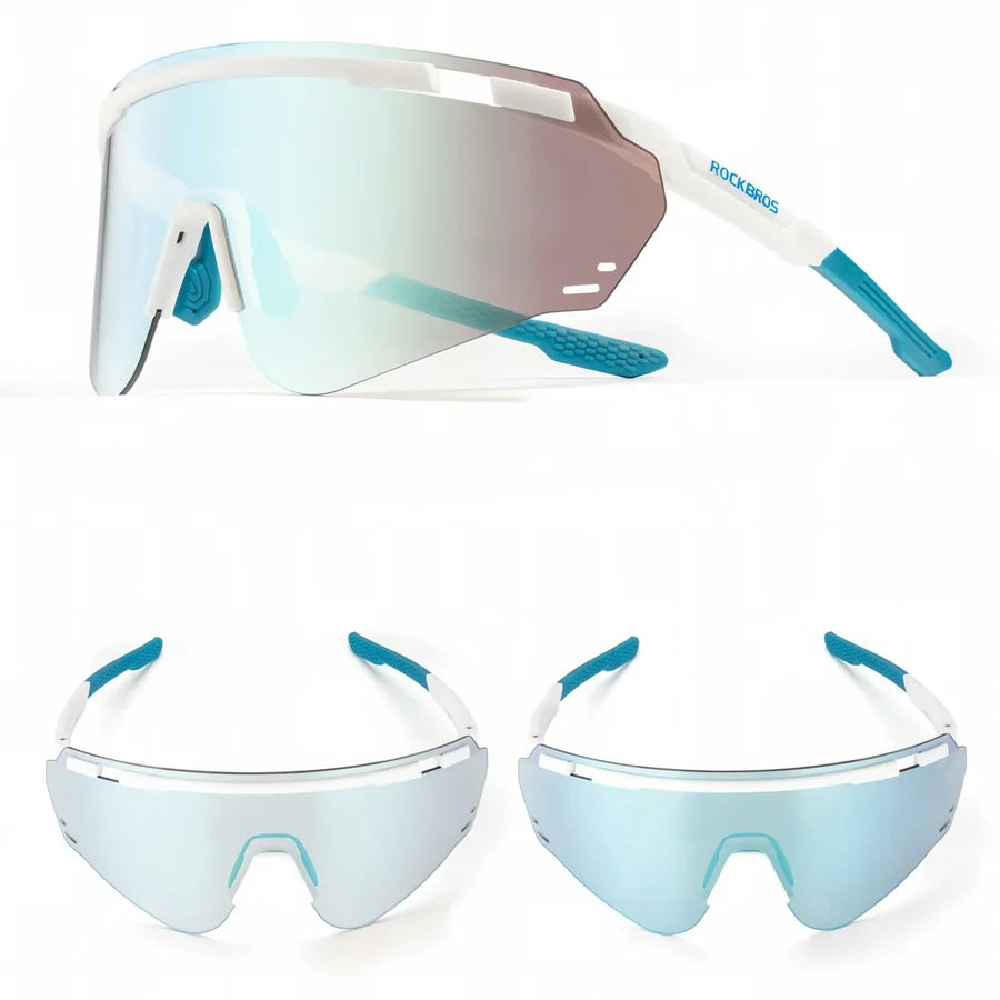 ROCKBROS Photochrome Fahrradbrille – UV400 & TR90