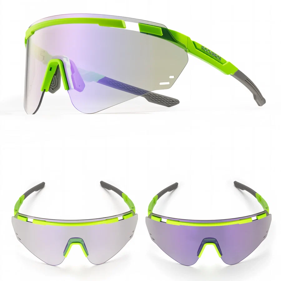 ROCKBROS Photochrome Fahrradbrille – UV400 & TR90