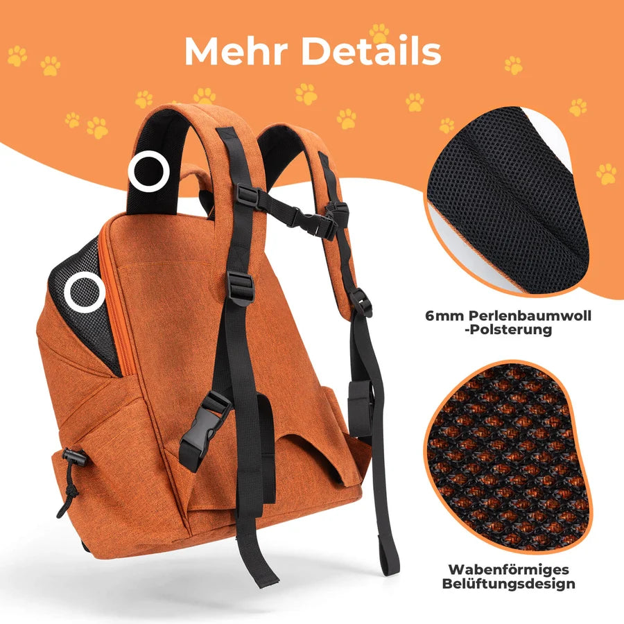 ROCKBROS 21L Fahrrad-Lenkertasche & Haustiertasche – 2-in-1 Rucksack für E-Bike & Faltrad