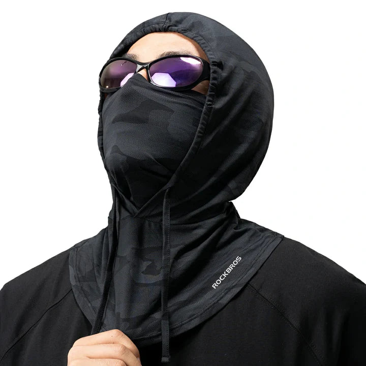 ROCKBROS Sommer Sturmhaube mit UV-Schutz – Atmungsaktive Multifunktions-Balaclava für Fahrrad & Outdoor