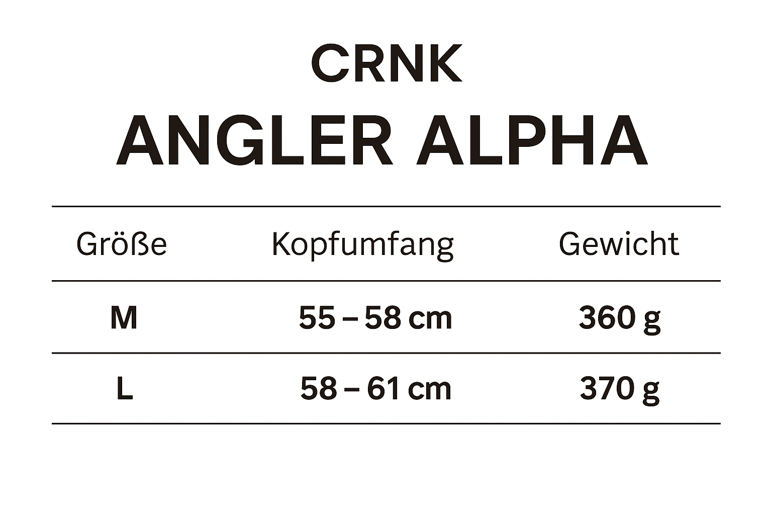 Fahrradhelm CRNK Angler Alpha
