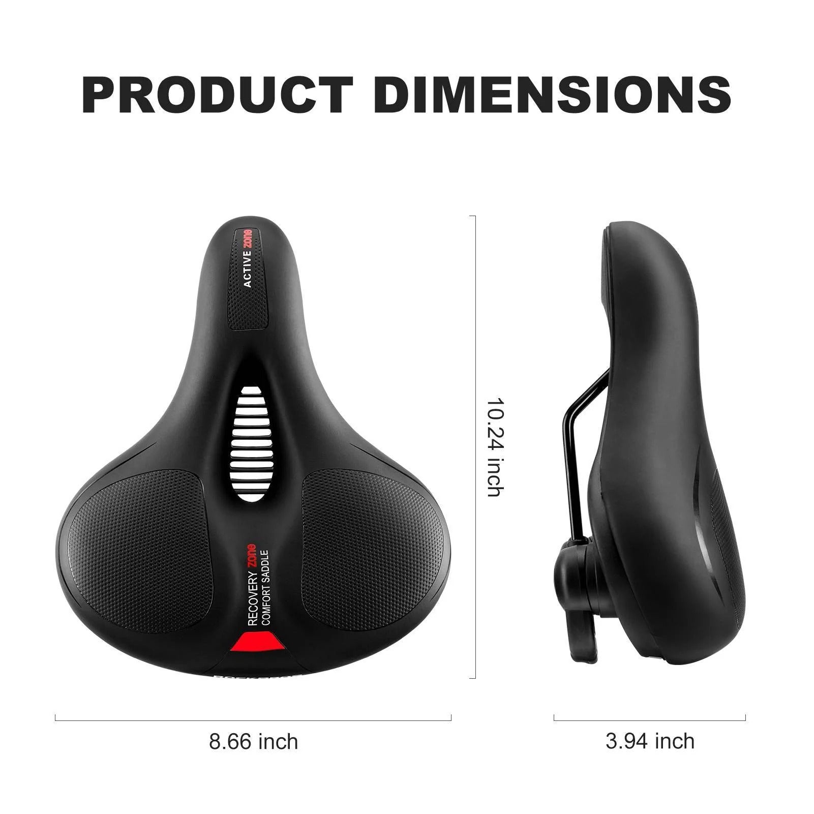 fahrradsattel weich gepolstert Rockbros Fahrradsattel MTB: Ergonomisch, Weich & Stoßdämpfend