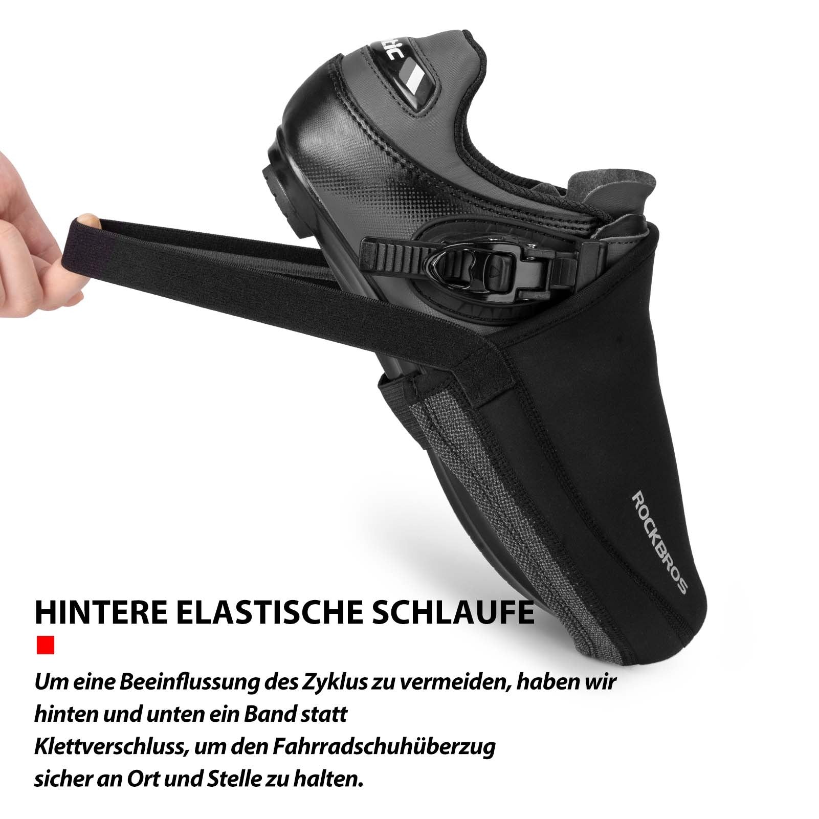 ROCKBROS Radsport Überschuhe Wasserabweisend Kevlar Fahrrad Shoe Cover