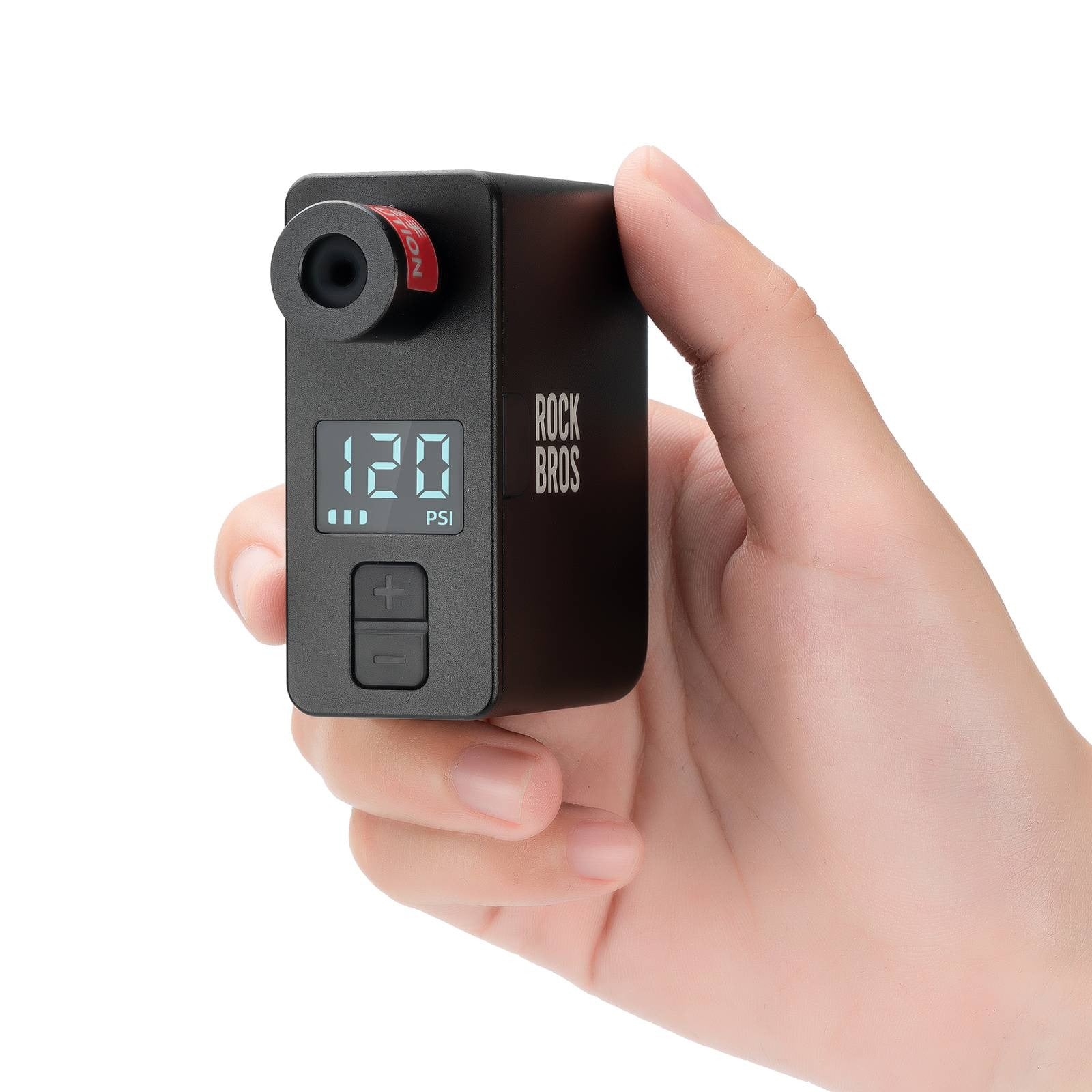 Rockbros Elektrische Fahrradpumpe: Mini Akku Pumpe 150PSI USB