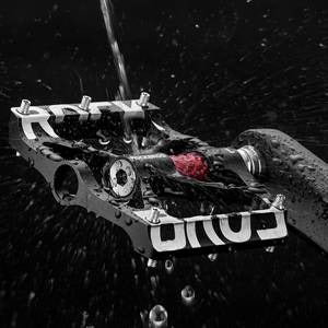 ROCKBROS Fahrradpedale 9/16 Zoll Alu MTB Pedale mit Abgedichtete Lager