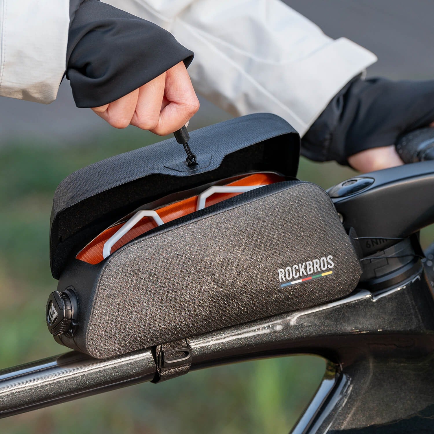 ROCKBROS | ROAD TO SKY Magnetische Oberrohrtasche 100 % Wasserdicht