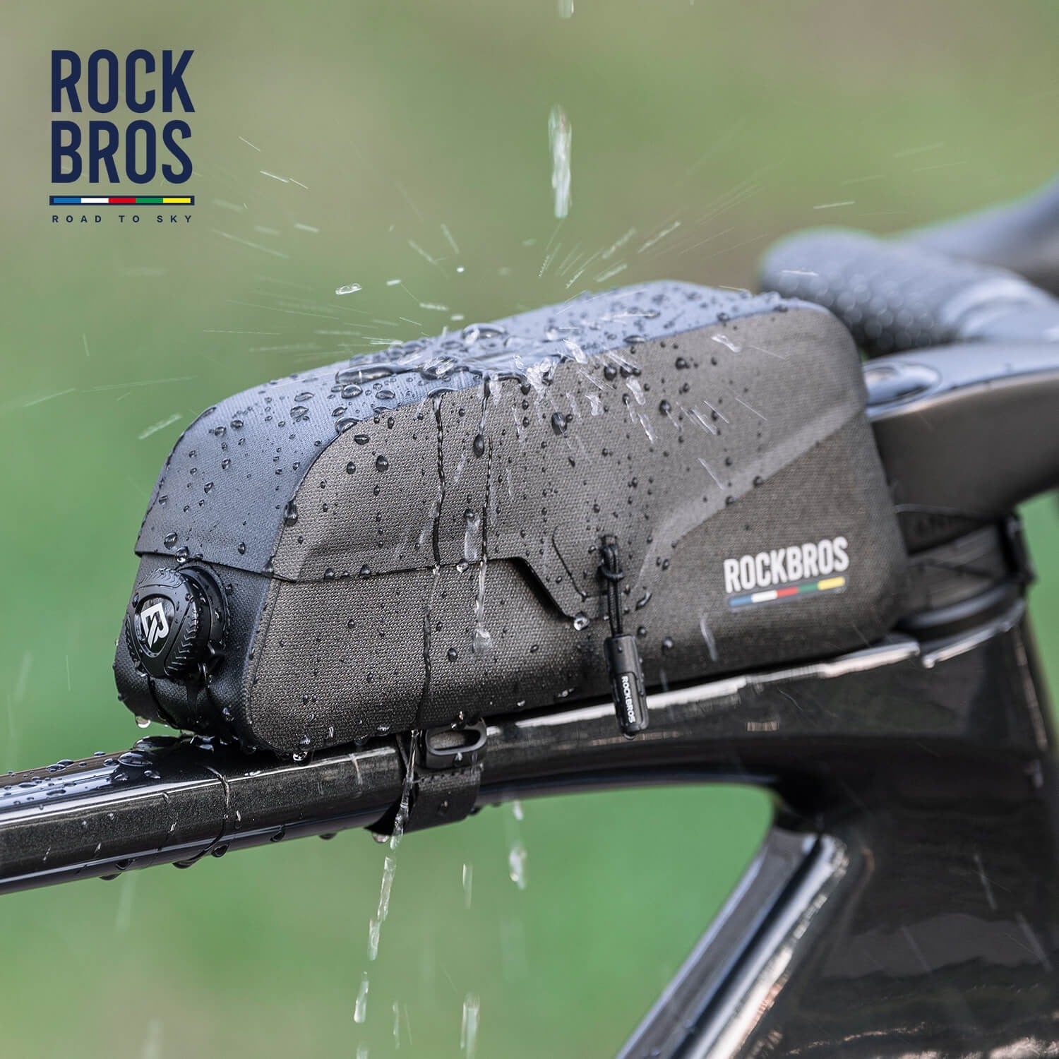 ROCKBROS | ROAD TO SKY Magnetische Oberrohrtasche 100 % Wasserdicht