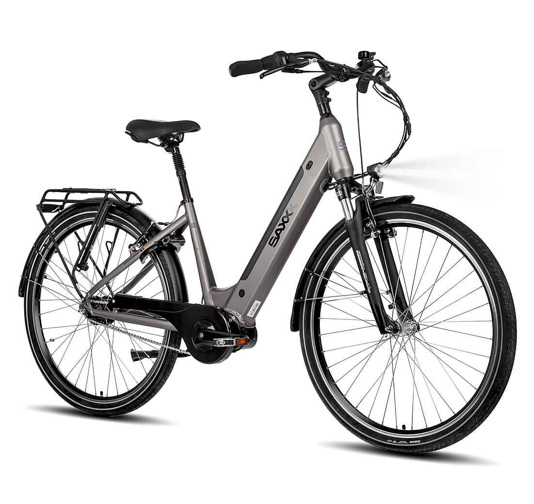 SAXXX E-bike Optimum Plus Wave, Mittelmotor, 28''