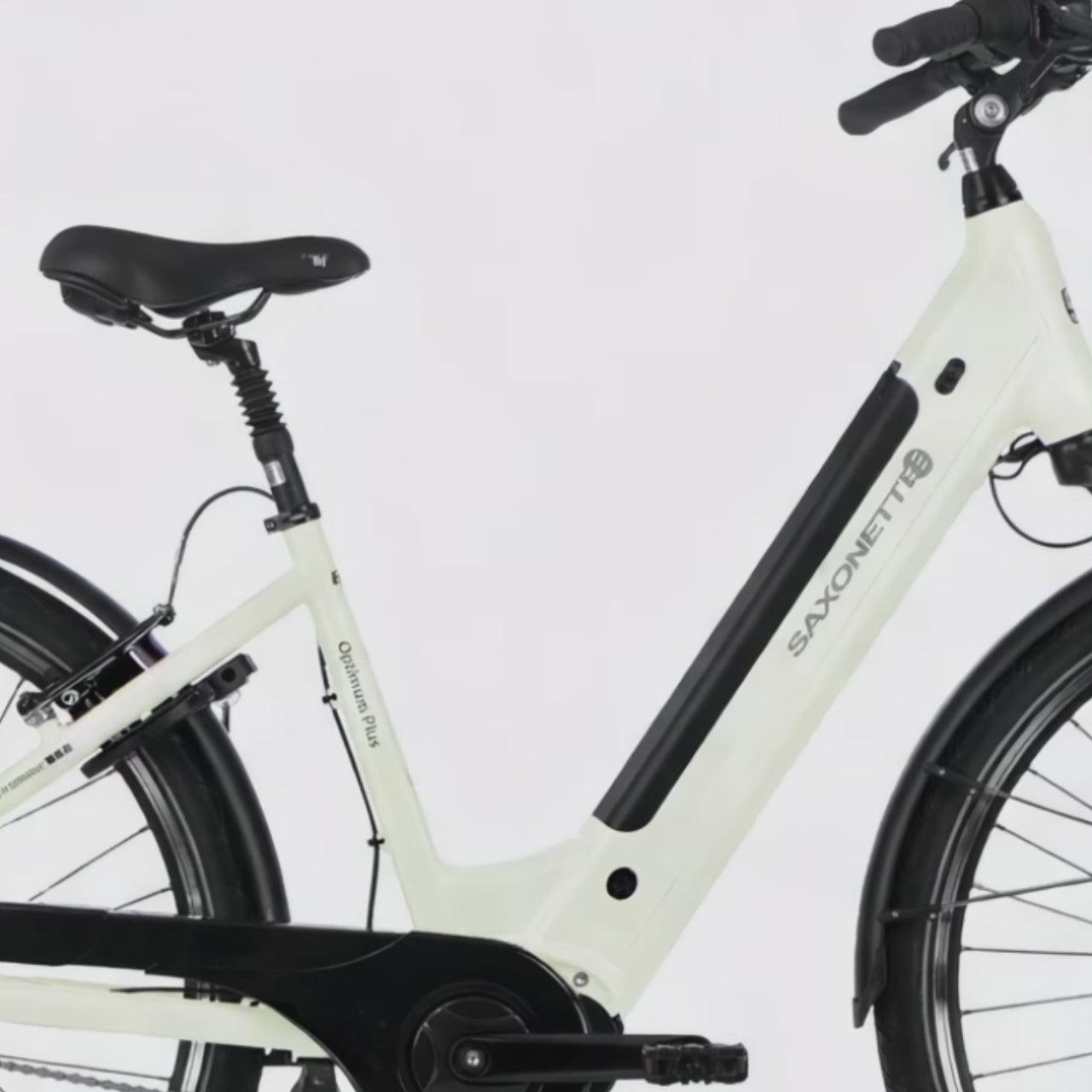 SAXONETTE E-Bike Premium Sport Wave, Mittelmotor, Trekking, 10 Gang