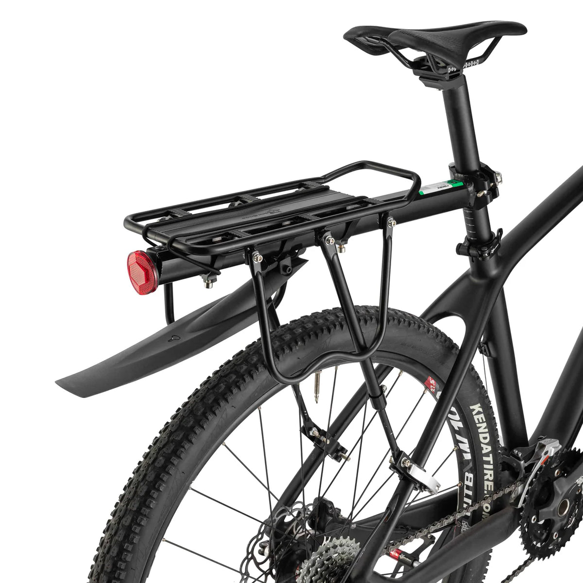 ROCKBROS Fahrrad Gepäckträger mit Reflektor und Schutzblech Aluminiumlegierung