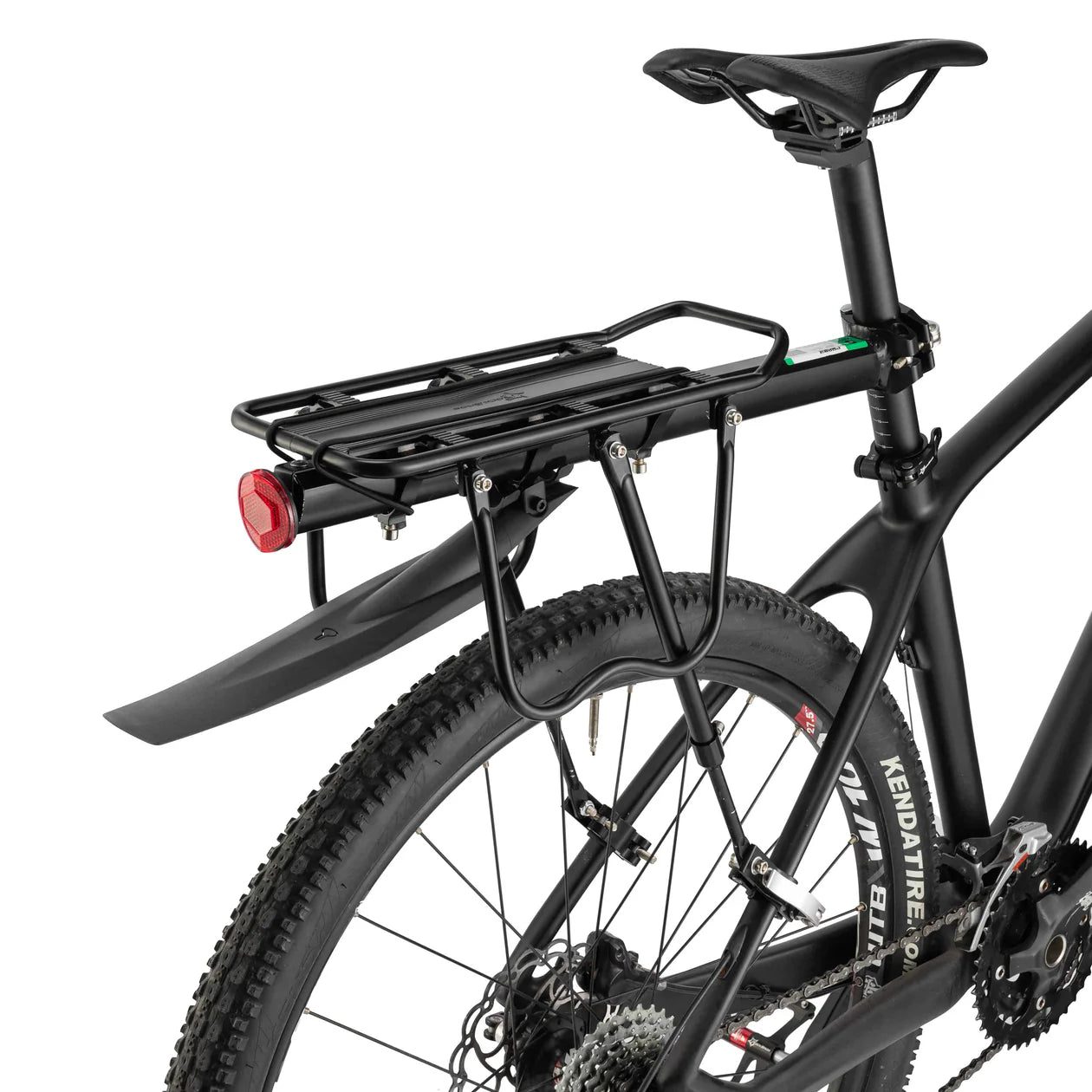 fahrrad schutzblech mit integriertem gepäckträger ROCKBROS Fahrrad Gepäckträger mit Reflektor und Schutzblech Aluminiumlegierung
