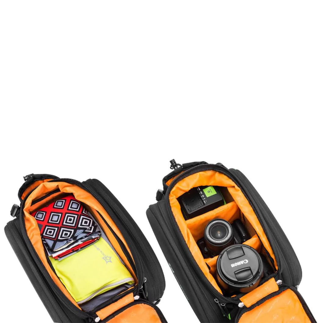 ROCKBROS Fahrrad Gepäckträgertasche 17–35 L – Wasserdicht mit Regenschutz