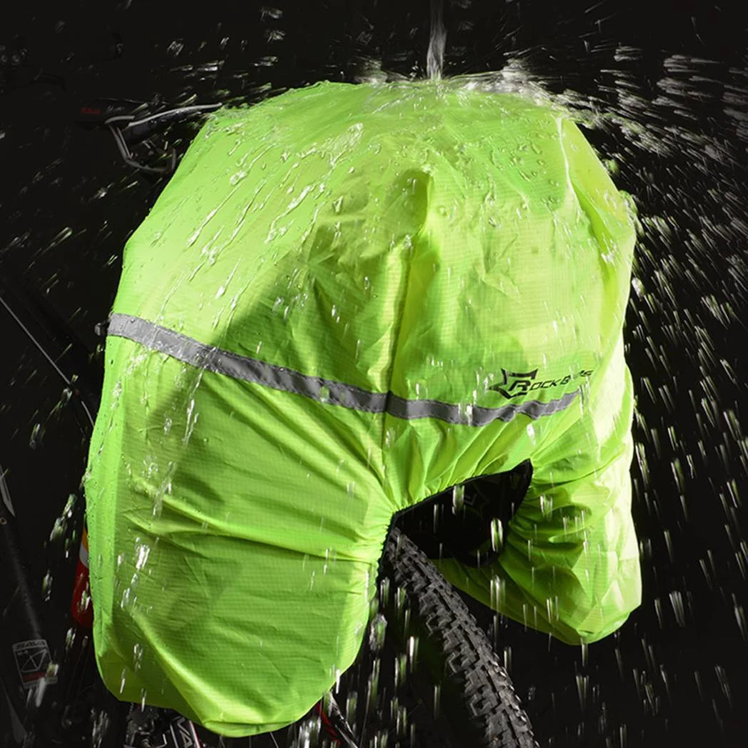 ROCKBROS Fahrrad Gepäckträgertasche 17–35 L – Wasserdicht mit Regenschutz