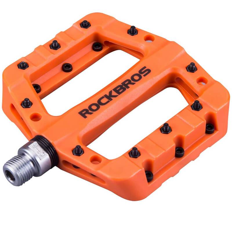fahrrad pedale orange ROCKBROS Fahrradpedale | Grip & Langlebigkeit