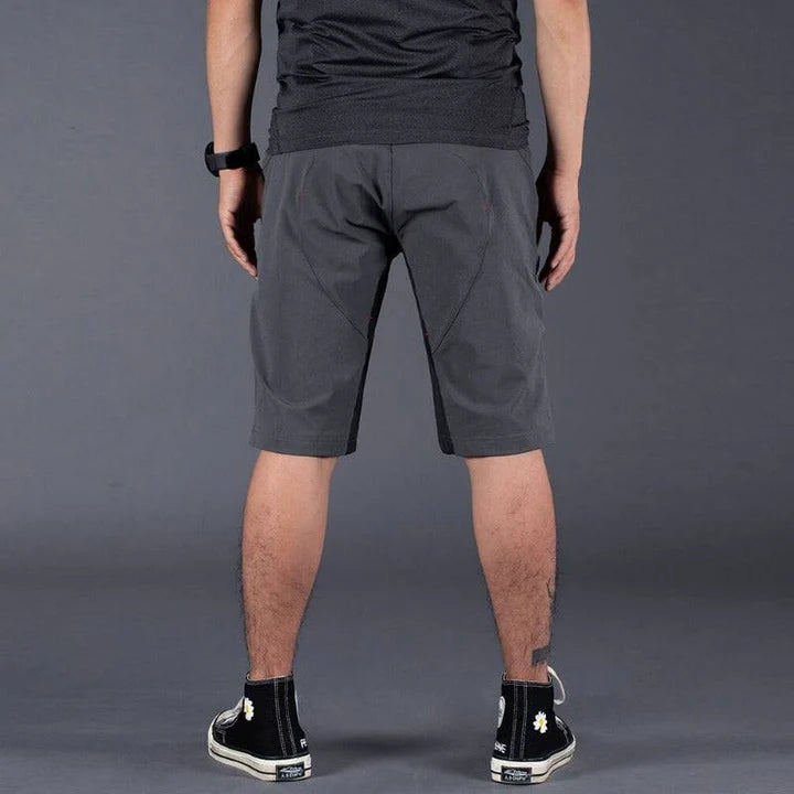 ROCKBROS Herren Fahrradhose kurz 2-in-1 mit 4D Sitzpolster – Atmungsaktiv & Elastisch