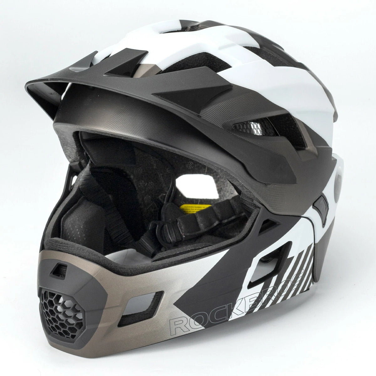 ROCKBROS Kinder Fahrradhelm mit Abnehmbarem Visier – Leichter Sicherheitshelm für Jungen & Mädchen, S 48–54 cm / M 54–57 cm