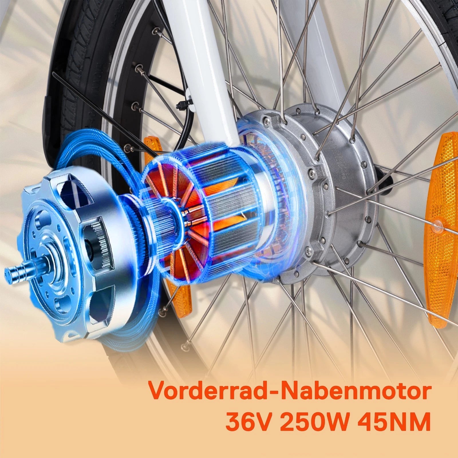 SAXONETTE Klapprad E-Bike Compact Comfort Plus 2.0