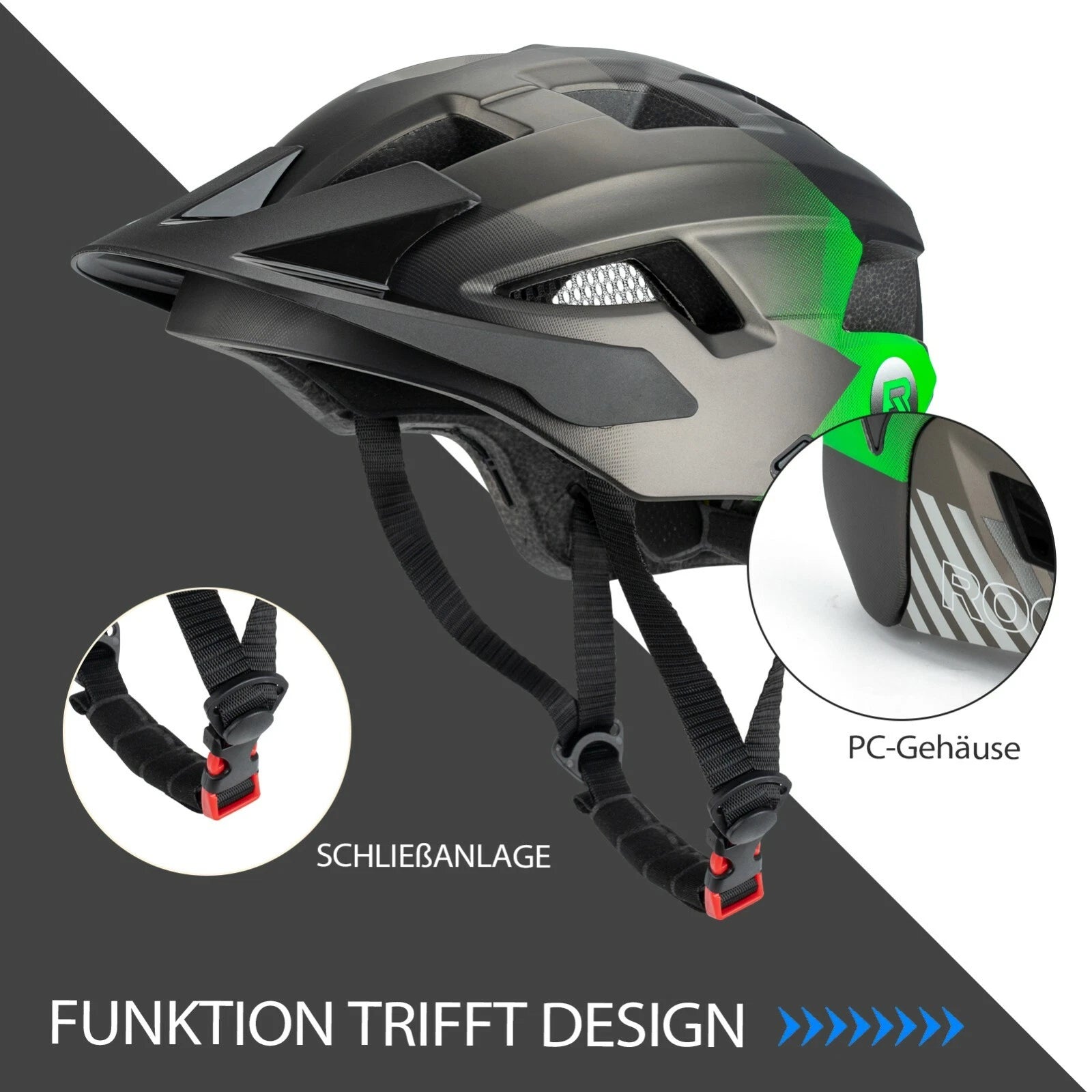 ROCKBROS Kinder Fahrradhelm mit Abnehmbarem Visier – Leichter Sicherheitshelm für Jungen & Mädchen, S 48–54 cm / M 54–57 cm