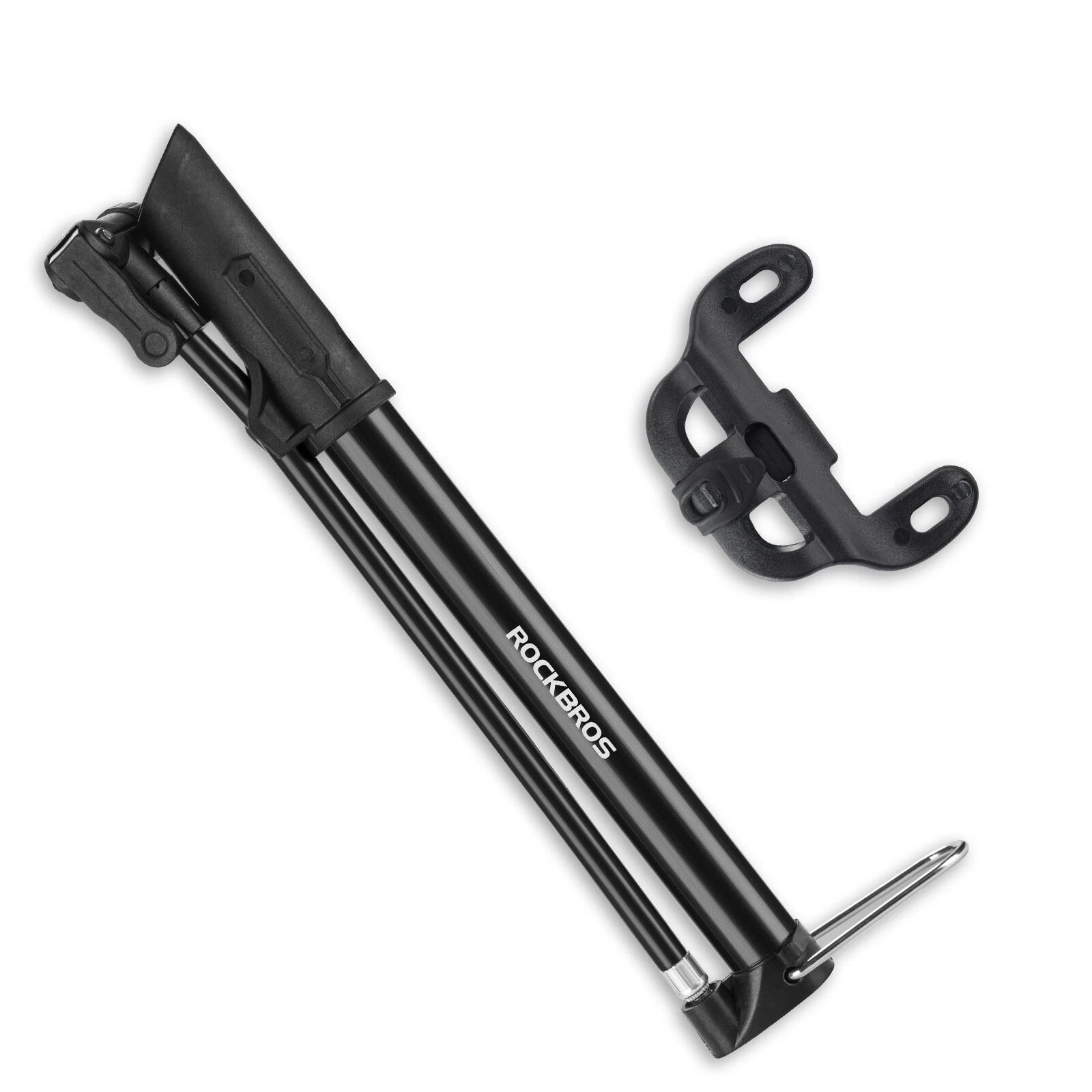 ROCKBROS E-Bike Luftpumpe Mini 120 PSI Hochdruck für Sclaverand- & Autoventil