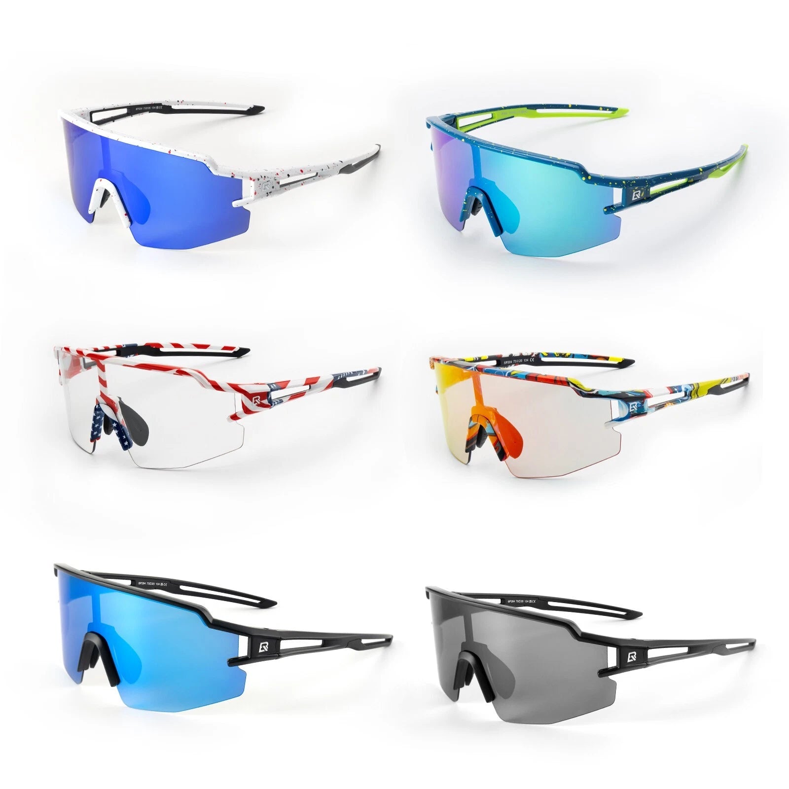 ROCKBROS Sportbrille UV400 – Polarisierte oder Photochrome Radbrille Unisex