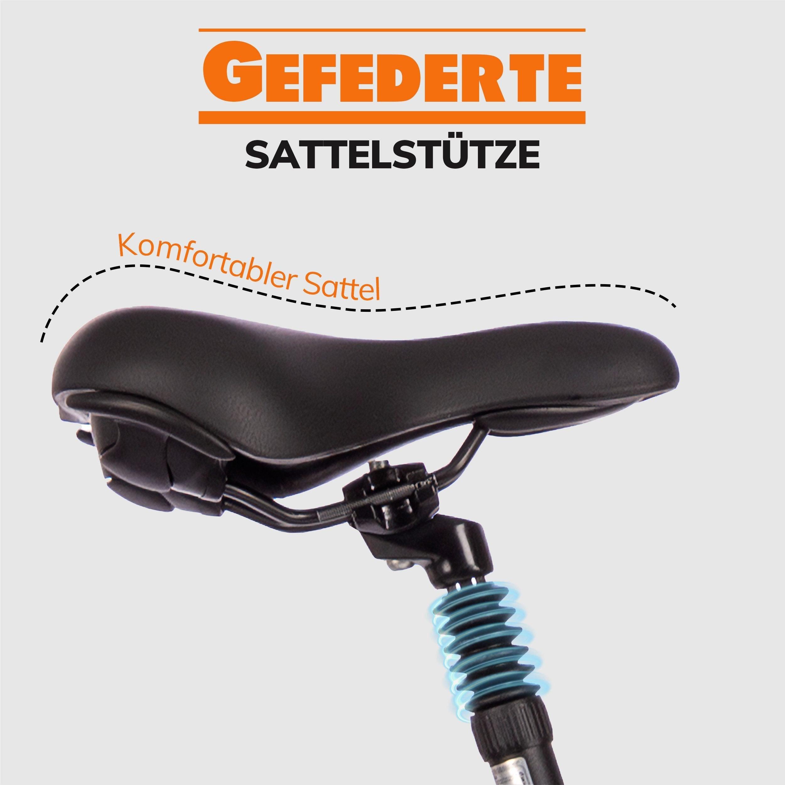 trapez sattelstütze gefedert SAXXX Deluxe Sport Trapez Trekking E-Bike Mittelmotor